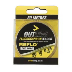 Fir fluorocarbon AVID outline leader 18lb, 0.35mm