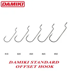 DAMIKI Standard Offset Hook 4/0 – 7buc/plic