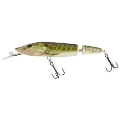 Vobler Salmo Pike Jointed Deep Runner, Real Pike, 13cm