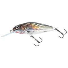 Vobler Salmo Perch Deep Runner, Holographic Grey Shiner, 8cm, 14g