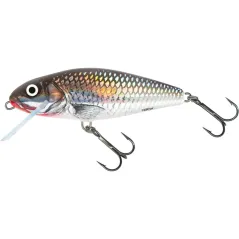 Vobler Salmo Perch Floating, Holographic Grey Shiner, 12cm