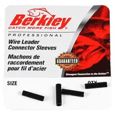 Brida Wire Leader Connector Sleeaves Berkley, Nr.3, 15-45lb, 33buc/plic