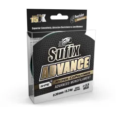 Fir Monofilament Sufix Advance HMPE Hyper CoPolymer, Clear, 150m