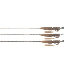 Montura Fox Edges Submerge Lead Clip Leaders, 3buc/plic
