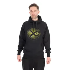 Hanorac Matrix Large Fade Logo Hoody – Black/Lime