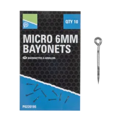 Spin de Momeala Preston Micro Bayonets,6mm