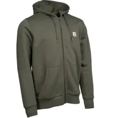 Hanorac Nash Make It Happen Badge Zipped Hoody, Green
