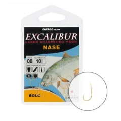 Carlige EnergoTeam Excalibur Nase Bolo Gold 10buc/plic