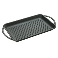 Plita grill Cattara din fonta cu manere , 33x21.5cm, inaltime 3cm