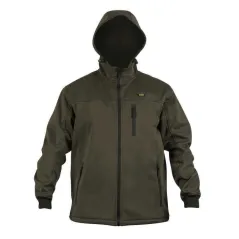Jacheta Avid Carp Thermite Soft Shell Hoodie, Kaki