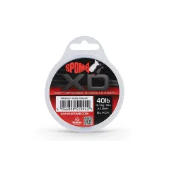 Fir Textil Inaintas Spomb XD Soft Braided ShockLeader, 40lbs, Black,50m