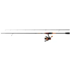Combo Spinning Mitchell Colors MX Orange, Lanseta Colors MX 802MH 2.44m/10-45g/2buc + Mulineta Mitchell Colors MX 3000FD