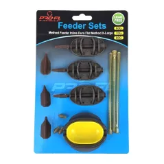 Set Method Feeder Inline Dura Flat PROFL XL: 60g, 70g, 80g