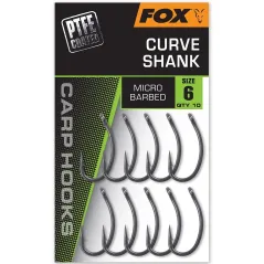 Carlige Fox Curve Shank Micro Barbed, 10buc/plic