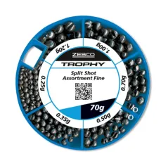 Plumbi Despicati Zebco Trophy Split Shot Assortment Fine 70g