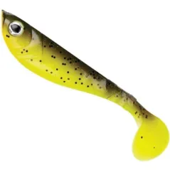 Shad Berkley Pulse Shad, Brown Chartreuse, 6cm