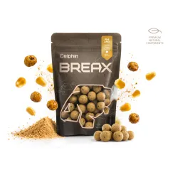 Boilies Delphin BreaX-NutCAKE,Aluna Tigrata-Scopex-Porumb Dulce, 300g