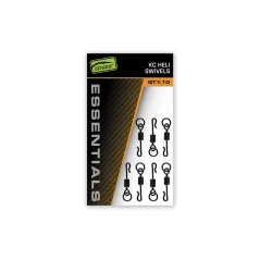 Vartej cu Agrafa Rapida si Anou Fox Edges KC O-Ring Swivels, 10buc/pac