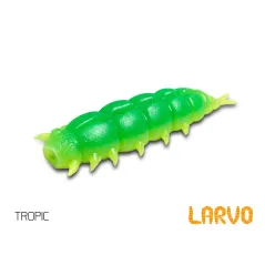 Naluca Viermi Artificiali Delphin LARVO Cheese,15 buc/plic