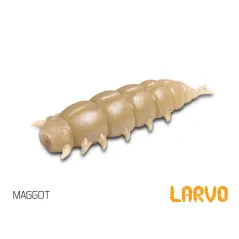 Naluca Viermi Artificiali Delphin LARVO Cheese,15 buc/plic