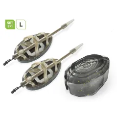 Set 2 Method Feeder + Matrita Delphin Method QUIX Reaxe Feeder