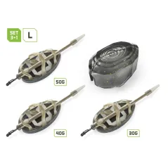 Set Method Feeder + Matrita Delphin Method QUIX Reaxe Feeder Set cu Matrita 3+1 L