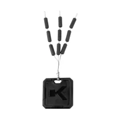 Opritor Korum Smokescreen Tungsten Sinker Stops, 6mm, 2.5g,9buc/plic
