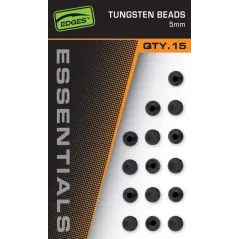 Bilute Antisoc Fox Edges, 5mm, Tungsten Beads, 15buc/plic