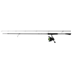 Combo Fox Rage Warrior ST Light Spin – Lanseta 5-15g + Mulineta 1000 + Fir Textil + Set Naluci