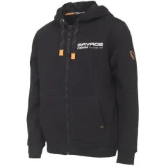 Hanorac Savage Gear Urban Zip Black Ink