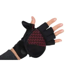 Manusi Fox Rage Fingerless Mitten Gloves
