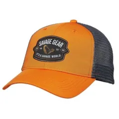 Sapca Savage Gear Badge Trucker Cap, Orange