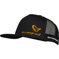 Sapca Savage Gear All Black, Black Caviar