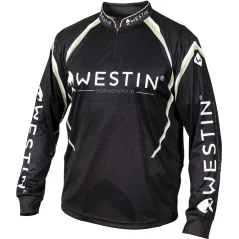 Bluza Westin Tournament Shirt, Negru/Gri