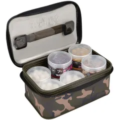 Geanta Impermeabila pentru Accesorii Fox Aquos Camo EVA Bait Storage