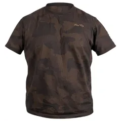Tricou Avid Carp Distortion Camo T-Shirt