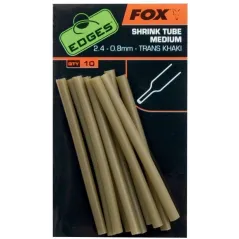 Fox Edges Shrink Tube, 10buc/plic,Medium 2.4-0.8mm