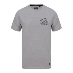 Tricou Navitas Knuckles Grey T-Shirt