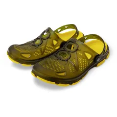 Papuci Black Cat Cat Clogs, Galben/Verde