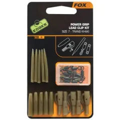 Kit Monturi Fox Edges Power Grip Lead Clip, 5x5buc/plic