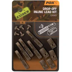 Kit Fox Camo Inline Lead Drop Off Kits, 5buc/set