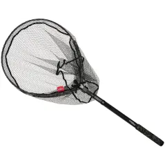 Minciog Telescopic cu Plasa Cauciucata Fox Rage Street Fighter Carbon Net, 50x60cm, 3.70m