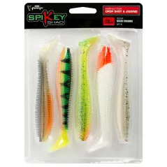 Shad Fox Rage Spikey, Mixed Colours, 12cm, 5buc/plic