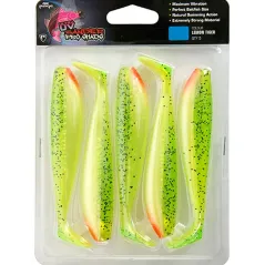 Shad Fox Rage Zander Pro Ultra UV, Lemontiger, 10cm, 5buc/blister