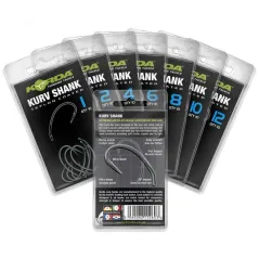 Carlige Korda Kurv Shank, 10buc/plic