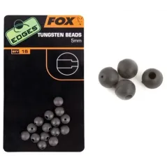 Bilute Antisoc Fox Edges Tungsten Beads, 15buc/plic