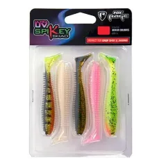 Shad Fox Rage Spikey UV Mixed Colours, 6cm, 5buc/plic