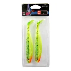 Shad FOX Rage Pro Shad, UV Lemontiger, 14cm, 2buc/blister
