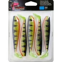 Shad Fox Rage Zander Pro Ultra UV, Perch, 12cm, 5buc/blister