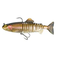 Swimbait Fox Rage Replicant Trout Jointed, Supernatural Rainbow Trout, 23cm, 130g